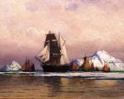 Fishing Fleet off Labrador - 威廉·布雷德福